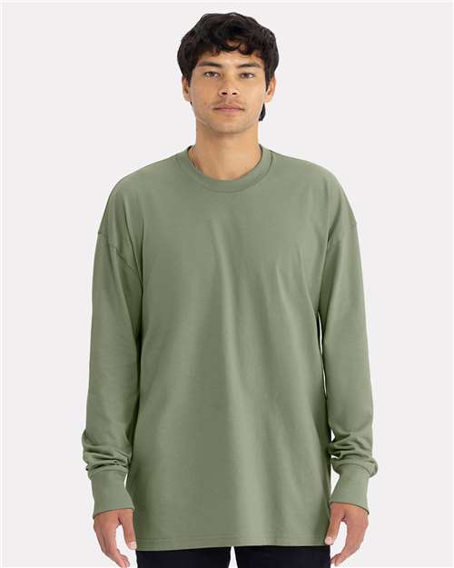 Unisex Heavyweight Long Sleeve T-Shirt Image 6