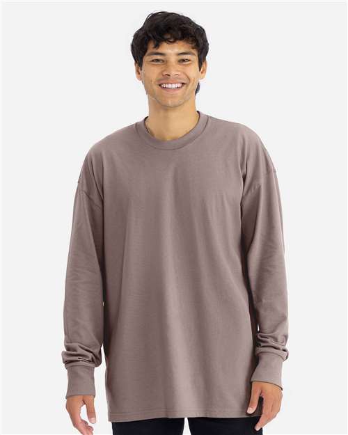 Unisex Heavyweight Long Sleeve T-Shirt Image 9