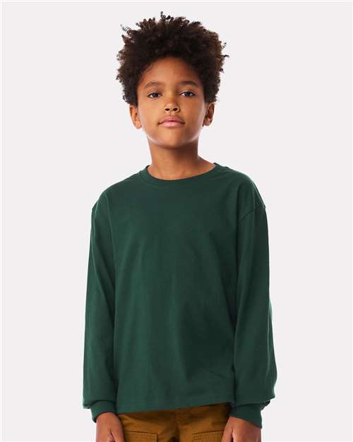 Youth 6oz. Heavyweight Long Sleeve Tee Image 5