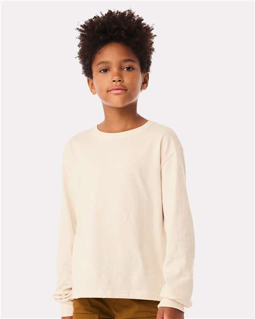 Youth 6oz. Heavyweight Long Sleeve Tee Image 7