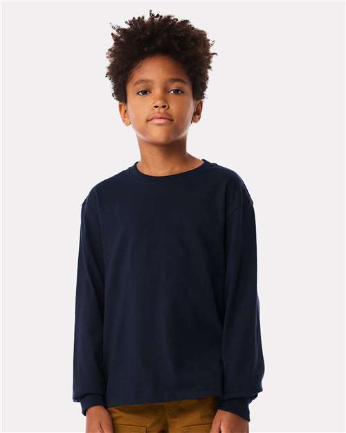 Youth 6oz. Heavyweight Long Sleeve Tee Image 8