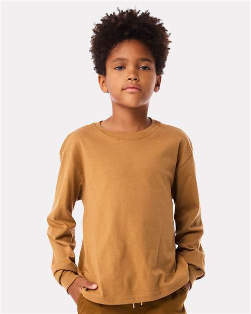Youth 6oz. Heavyweight Long Sleeve Tee Image 10