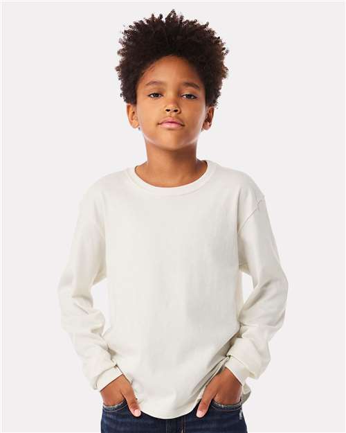 Youth 6oz. Heavyweight Long Sleeve Tee Image 12