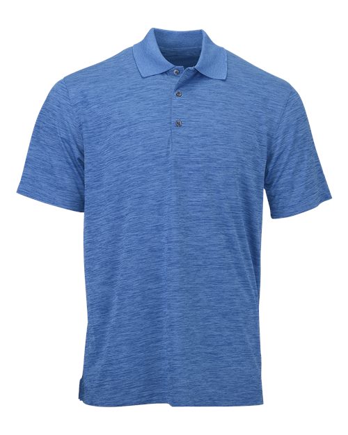 Men's Dakota Striated Heather Polo Image 7