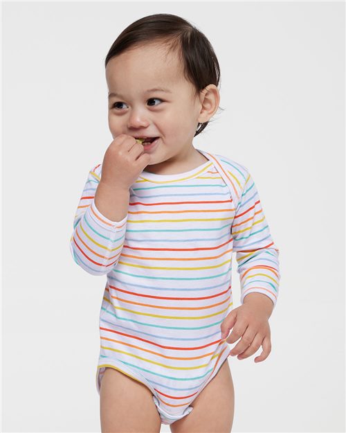 Infant Fine Jersey Long Sleeve Bodysuit Image 1