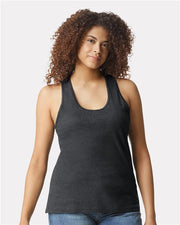 Women's Softstyle® CVC Racerback Tank Top Image 1