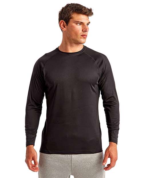 Unisex Panelled Long Sleeve Tech T-Shirt