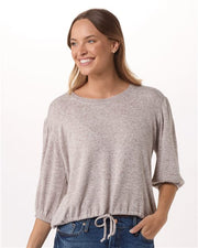 Women's Cuddle Puff Sleeve Image 1