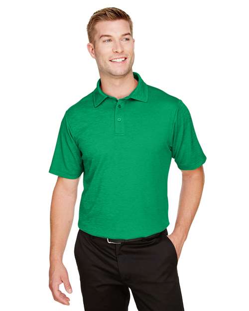 Men's CrownLux Performance® Address Mélange Polo Image 4