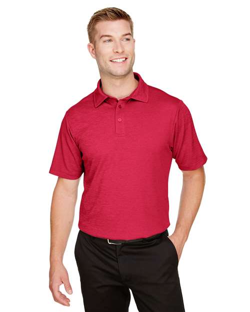 Men's CrownLux Performance® Address Mélange Polo