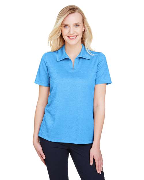 Women's CrownLux Performance® Address Melange Polo Image 6