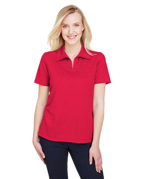 Women's CrownLux Performance® Address Melange Polo Image 7