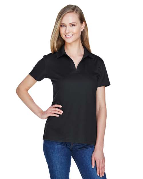 Women's CrownLux Performance® Plaited Polo Image 2