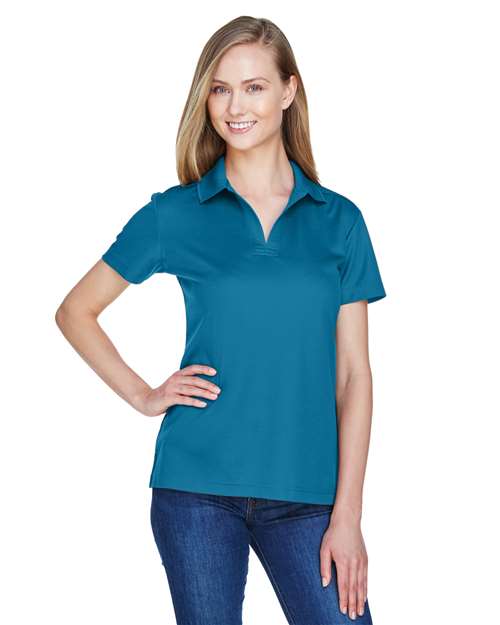 Women's CrownLux Performance® Plaited Polo Image 5
