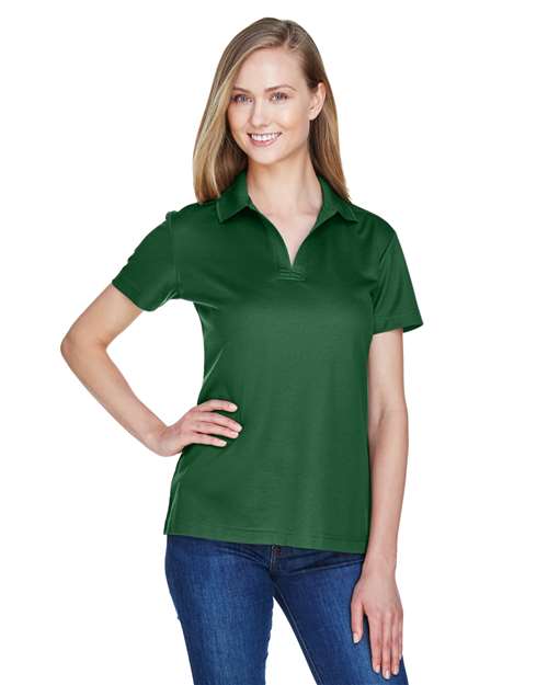 Women's CrownLux Performance® Plaited Polo Image 6