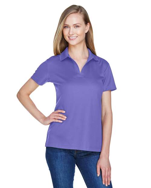 Women's CrownLux Performance® Plaited Polo Image 8