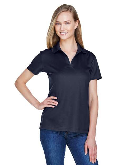 Women's CrownLux Performance® Plaited Polo Image 11