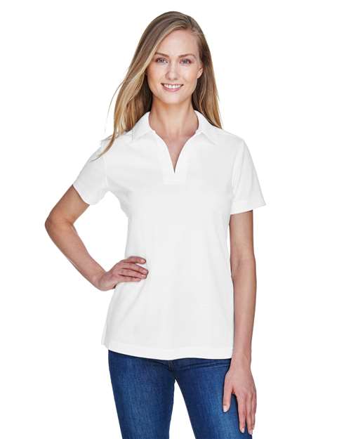 Women's CrownLux Performance® Plaited Polo Image 15