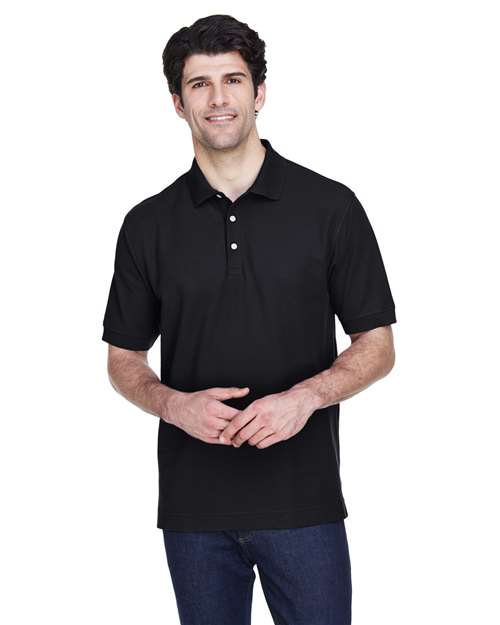 Men's Pima Piqué Polo Image 2