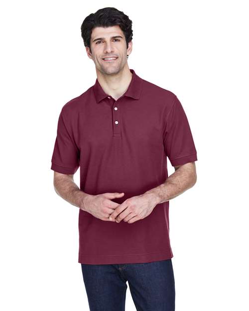 Men's Pima Piqué Polo Image 3
