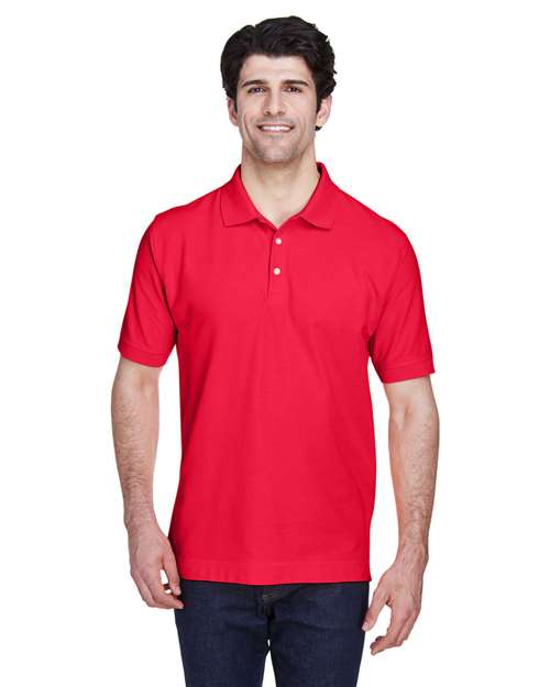Men's Pima Piqué Polo Image 8