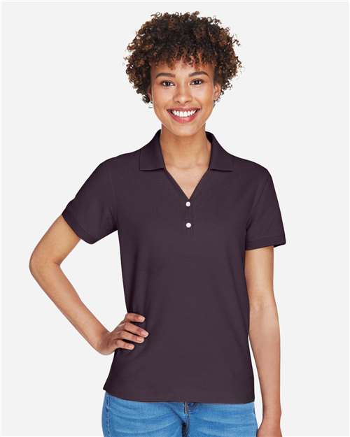 Women's Pima Piqué Polo Image 5