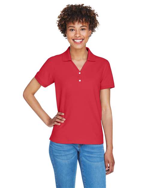 Women's Pima Piqué Polo Image 11