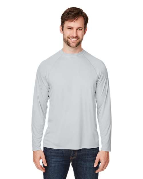Unisex Ultra UVP™ Marina Raglan Long Sleeve T-Shirt Image 6