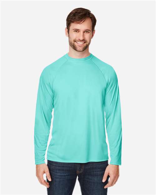 Unisex Ultra UVP™ Marina Raglan Long Sleeve T-Shirt Image 8