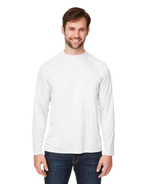 Unisex Ultra UVP™ Marina Raglan Long Sleeve T-Shirt Image 10