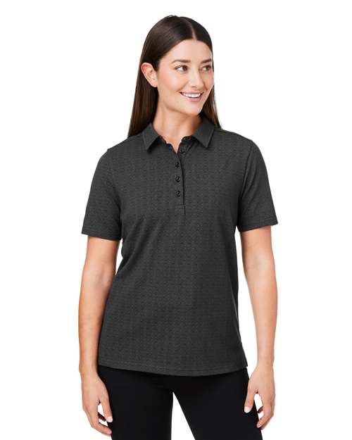 Women's Crownlux Performance® Geo Polo Image 2
