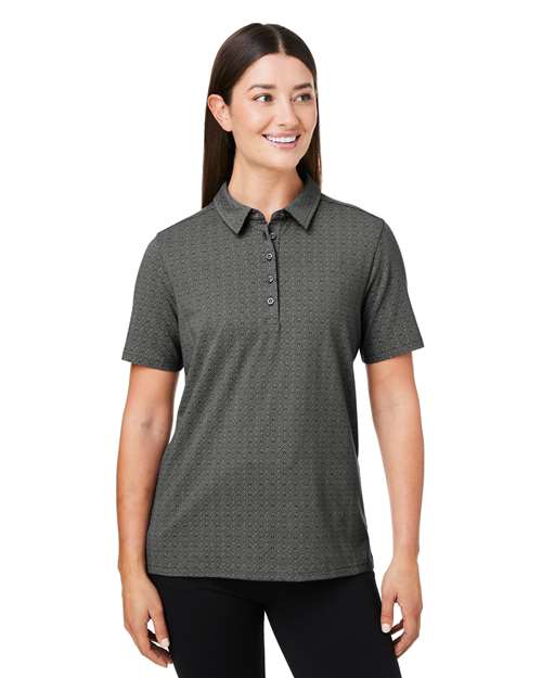 Women's Crownlux Performance® Geo Polo Image 4