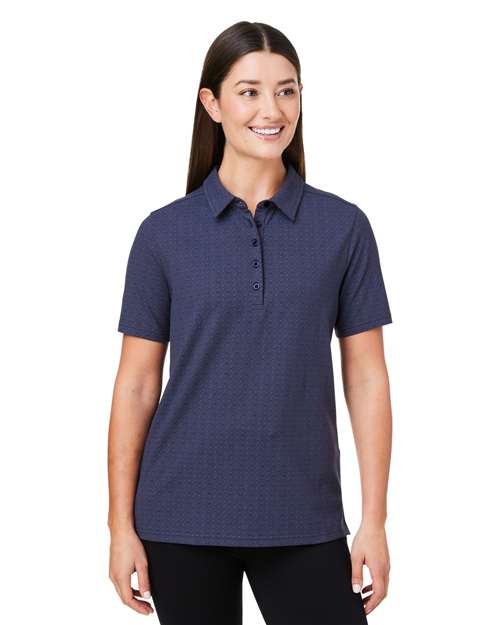 Women's Crownlux Performance® Geo Polo Image 5