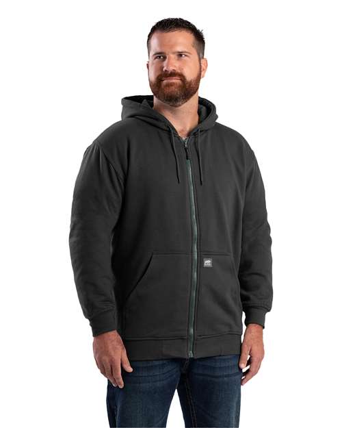 Men's Tall Heritage Thermal-Lined Full-Zip Hooded Sweatshirt