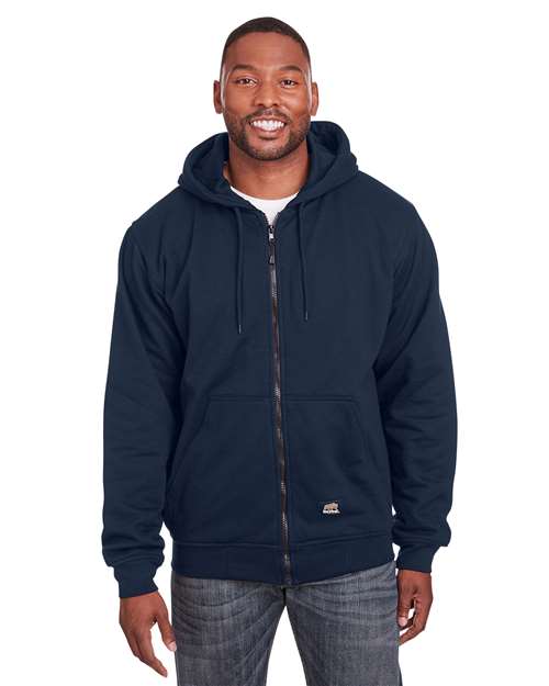 Men's Tall Heritage Thermal-Lined Full-Zip Hooded Sweatshirt