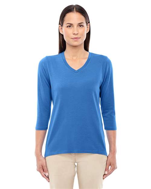Women's Perfect Fit™ Bracelet-Length V-Neck Top Image 4