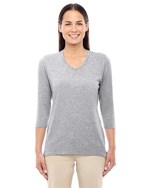Women's Perfect Fit™ Bracelet-Length V-Neck Top Image 5