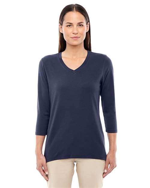 Women's Perfect Fit™ Bracelet-Length V-Neck Top Image 7