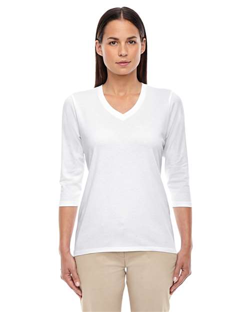 Women's Perfect Fit™ Bracelet-Length V-Neck Top Image 8