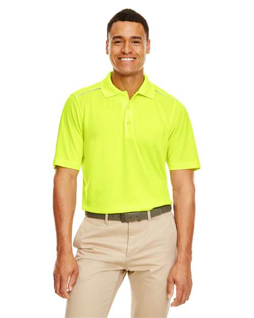 Men's Radiant Performance Piqué Polo with Reflective Piping Image 5