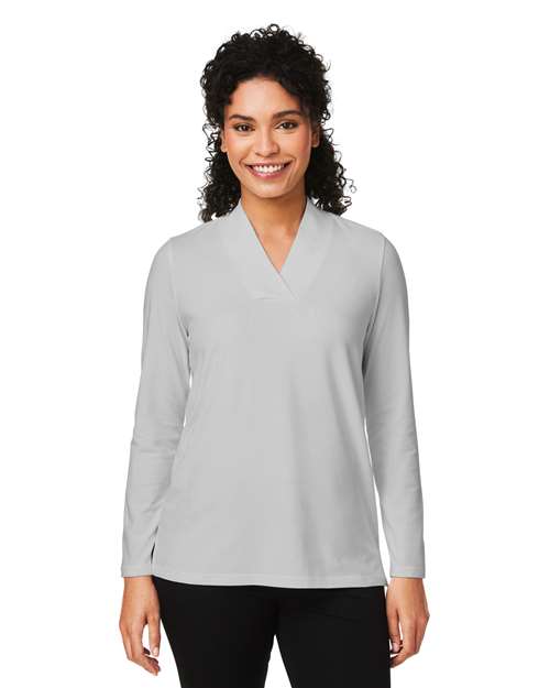 Women's Raleigh Shawl Collar Knit Top Image 4