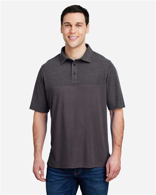 Men's Fusion ChromaSoft™ Colorblock Polo Image 3