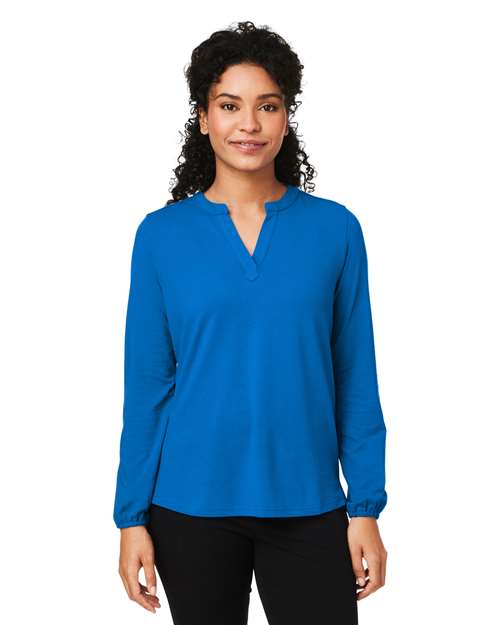 Women's Raleigh Half-Placket Knit Top Image 3