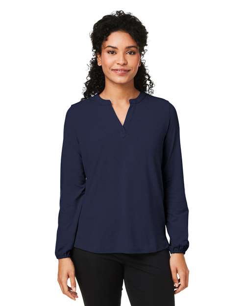 Women's Raleigh Half-Placket Knit Top Image 5