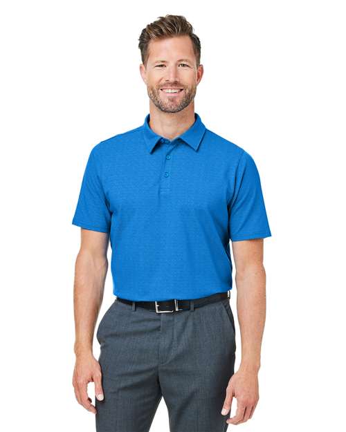 Men's Crownlux Performance® Geo Polo Image 3