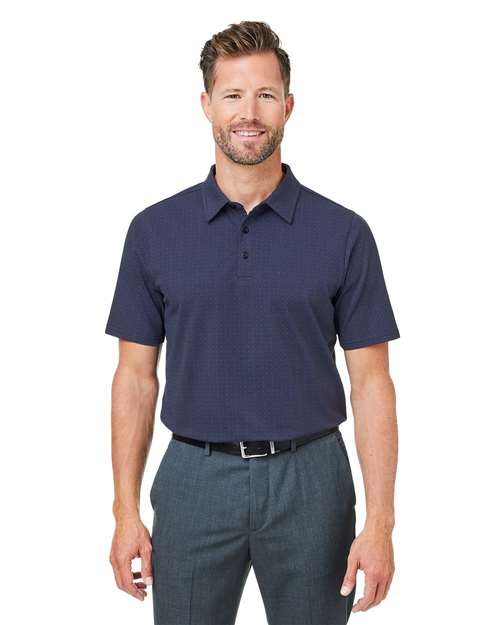 Men's Crownlux Performance® Geo Polo Image 5