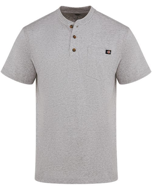 Men's Tall Heavyweight Traditional Short Sleeve Henley Image 1