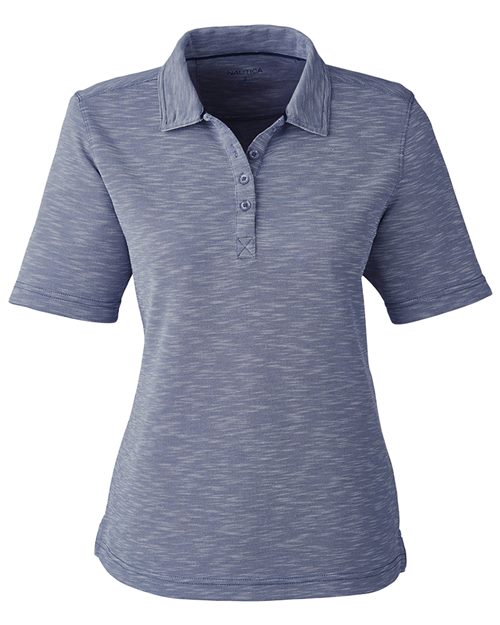 Women's Sun Surfer Slub Polo Image 1
