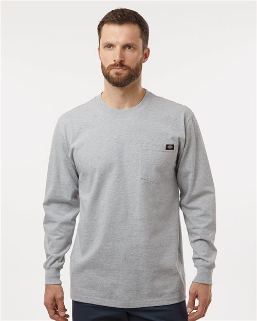 Men's Tall Traditional Heavyweight Long Sleeve T-Shirt Image 1