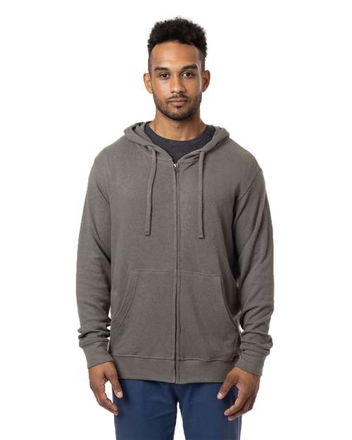 Unisex Hemp Hero Full-Zip Hooded Sweatshirt Image 2